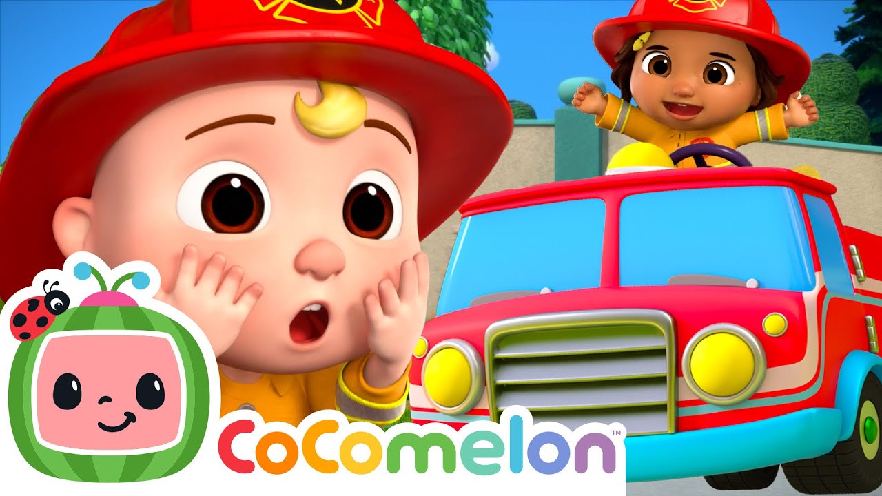 مجموعه ترانه‌های کودکانه CoComelon — چرخ‌های ماشین آتش‌نشانی، ترانه سبد خرید و چند آهنگ دیگر