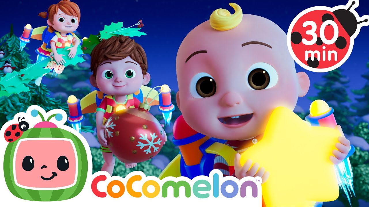 جت‌پک‌ها در جشن کریسمس — ماراتن آهنگ‌های CoComelon (Deck the Halls with Jetpacks)
