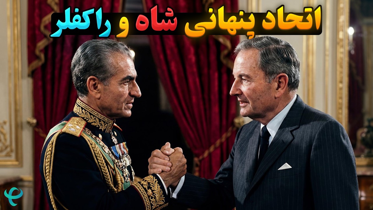 رازهای پنهان خاندان راکفلر و محمدرضا شاه پهلوی — از معاملات مالی تا نفوذ سیاسی