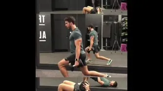 میان پا دمبل
