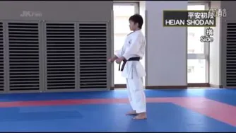 کاتای هیان شودان کاراته شوتوکان - Kata Heian Shodan Karate Shotokan