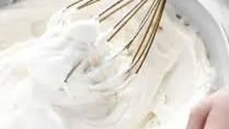 طرز تهیه کرم بین کیک بدون تخم مرغ