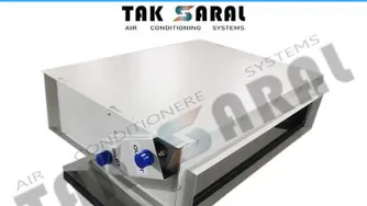 فن کویل سقفی توکار شرکت تهویه تک سارال