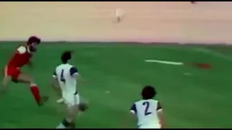 ناصر حجازی دروازه بان استوره فقید فوتبال ایران و اسیا .روحش شاد ..