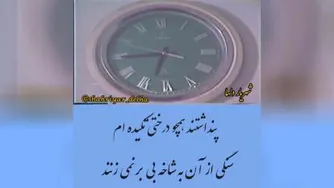 آخرین اشعار بسیار زیبا از استاد شهریار.