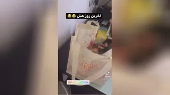 اخرین روز اقامت در هتل😂