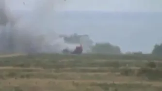 شلیک تانک به خودروی وَن پوکوندش😉