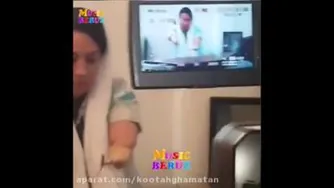 مهارت زن بدون دست