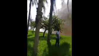 خروچ وحشتناک اب بعد از باز کردن سد