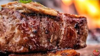 استیک و سس قارچ