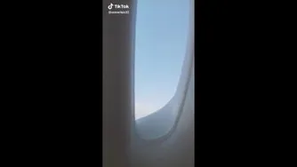 پنجره هواپیما😂