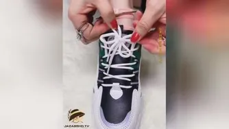 دخترااابندکتونیاتونو اینجور ببندید🤗😍😻