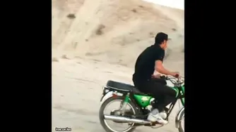 موتور سواری حرفه ای نبینی از دستت رفته