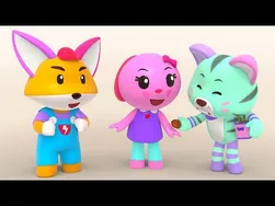 کوکی مشترک گربه، روباه و خرگوش