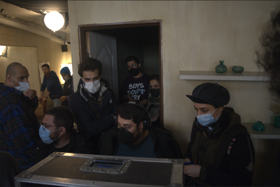 پشت صحنه فیلم سینمایی زیرهمکف
