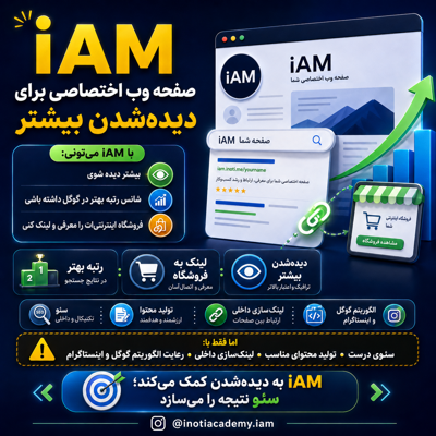 خدمت iAM برای بیشتر دیده شدن