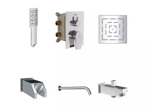 رومر | توکار حمام | کروم