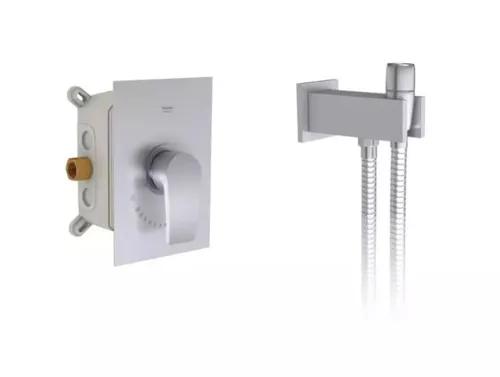 رومر | توکار توالت | کروم مات