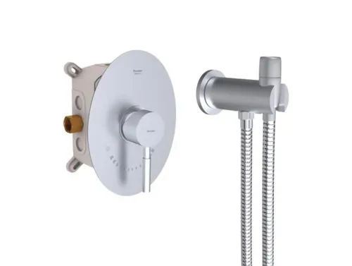 روگن | توکار توالت | کروم مات