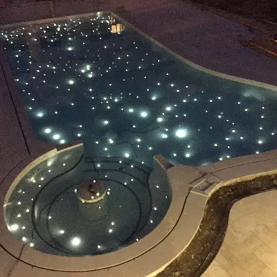 نورپردازی استخر