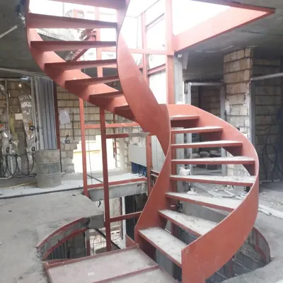 اجرا پله گرد