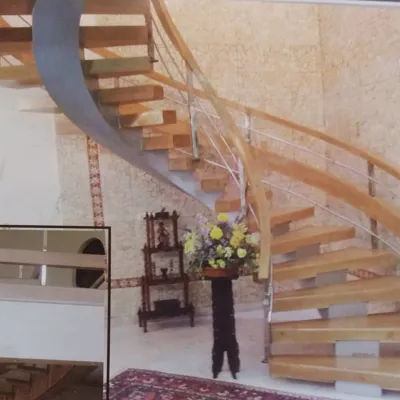 نصب پله فلزی