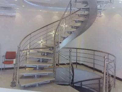 طراحی پله فلزی اصفهان