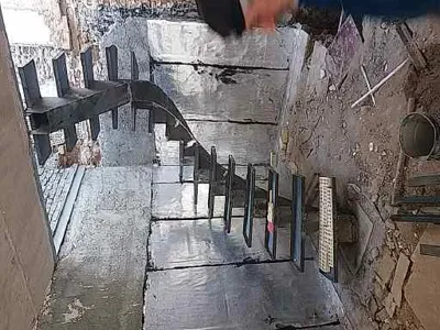 نصب پله معلق