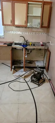 لوله بازکنی فنر سینک آشپزخانه در پردیس