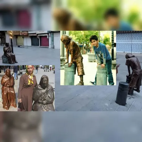 مجسمه شهری جنس فایبر سیلیکون