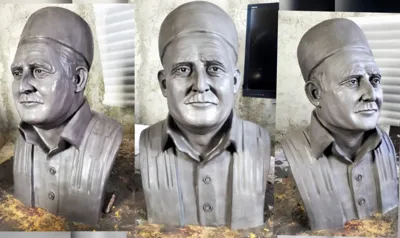 مجسمه با عکس