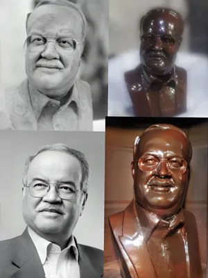 مجسمه با عکس