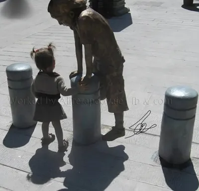 مجسمه با عکس