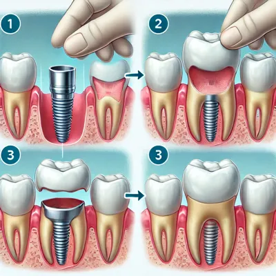 ایمپلنت بدون درد در دولت آباد