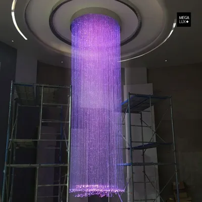 خرید لوستر فیبر نوری