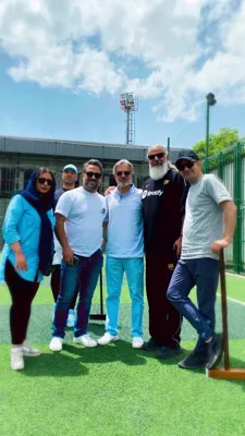 تیم کروکت هنرمندان زهره معتمدی کارگردان، فرشید فهیم مجری، حسن گلستانه فیتنس