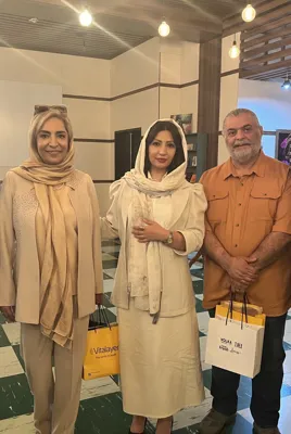 هجدهمین جشن بازیگران
سانازسماواتی بازیگر ، زهره معتمدی تهیه کننده و کارگردان ، فرهاد بشارتی بازیگر
