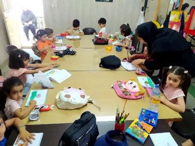 آموزشگاه نقاشی کودکان در قزوین