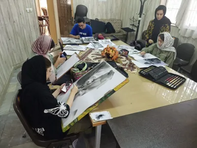 دوره های سیاه قلم در قزوین