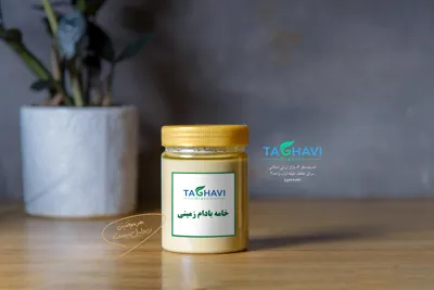 خامه بادام زمینی