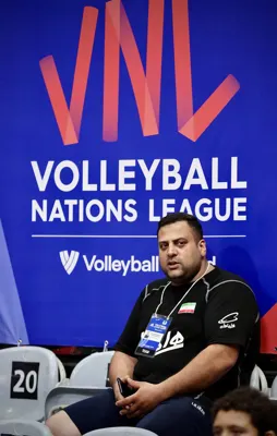 محمدناصر نقره ماسور تیم ملی والیبال