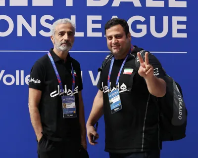 محمدناصر نقره ماسور تیم ملی والیبال و لیگ برتر