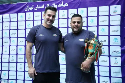 محمدناصر نقره ماسور تیم ملی و لیگ برتر والیبال | دکتر منوچهر جواهری