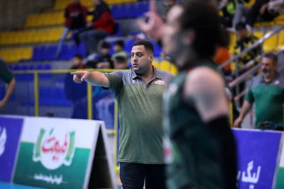 محمدناصر نقره ماسور تیم ملی و لیگ برتر والیبال | آرمان صالحی