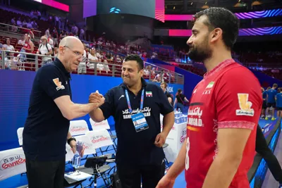 محمدناصر نقره ماسور تیم ملی و لیگ برتر والیبال | پیاتزا | رضا حضرت پور VNL 2025