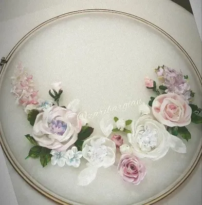 گلدوزی وربان دوزی