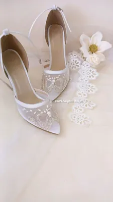 طرح پروانه کفش عروس