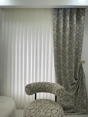 پرده طرح دار