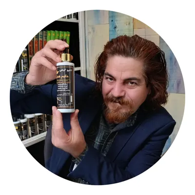  حکیم همتی شامپو درمان کامل  ریزش مو