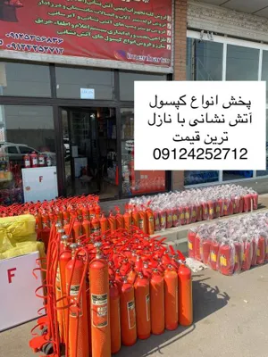 خرید کپسول آتشنشانی تهران